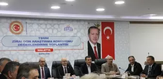 TBMM Zirai Don Olayını Araştırma Komisyonu Malatya'da toplantı düzenledi