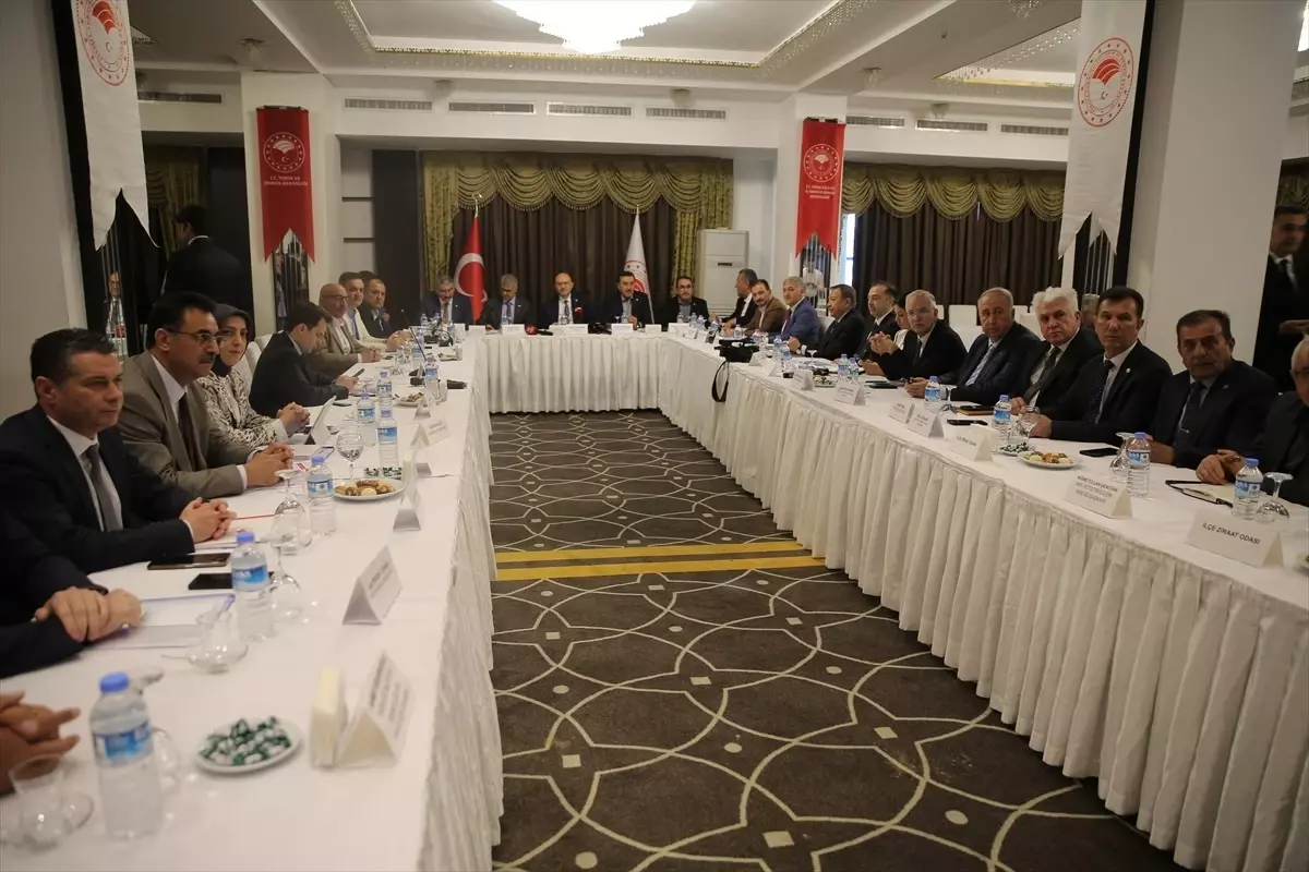 TBMM Zirai Don Olayını Araştırma Komisyonu Niğde'de Toplandı