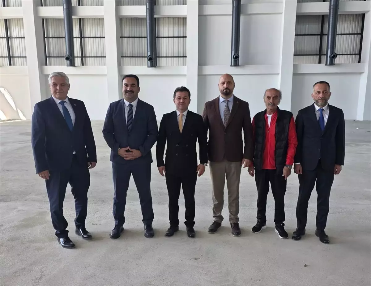 Yeni Cimnastik Salonu İnşaatında İnceleme Yapıldı