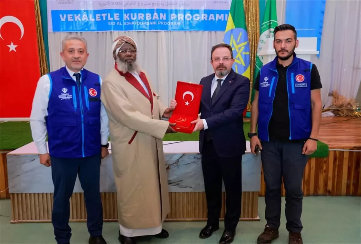 TDV, Etiyopya'da Vekaletle Kurban Kesim Organizasyonu Toplantısını Gerçekleştirdi