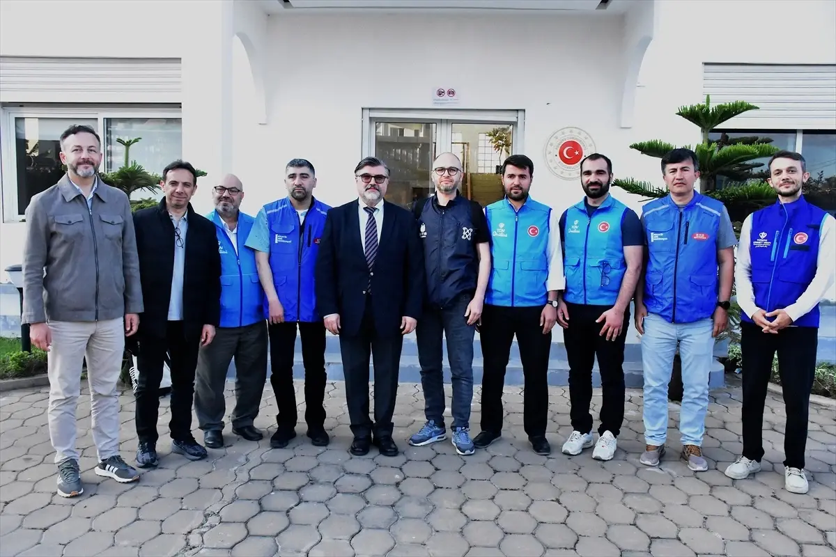 TDV Heyeti Madagaskar Büyükelçisi ile Bir Araya Geldi