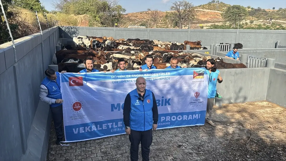 Türkiye Diyanet Vakfı, Mozambik'te Vekaletle Kurban Kesimine Başladı