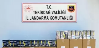 Tekirdağ'da 299 Bin Makaron Ele Geçirildi