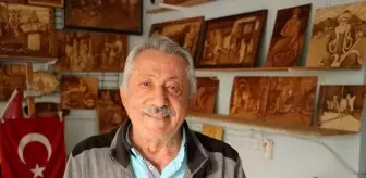 74 Yaşındaki Ahşap Ustası Gelenekleri Geleceğe Taşıyor