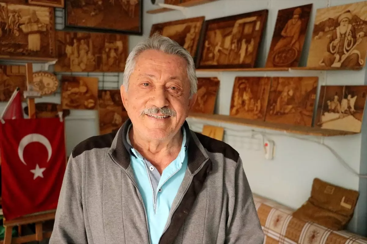 74 Yaşındaki Ahşap Ustası Gelenekleri Geleceğe Taşıyor