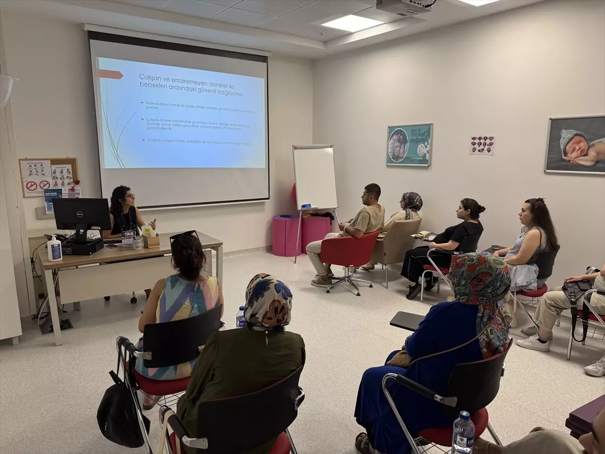 Tekirdağ Hastanesinde Anne Adaylarına Doğum Eğitimi