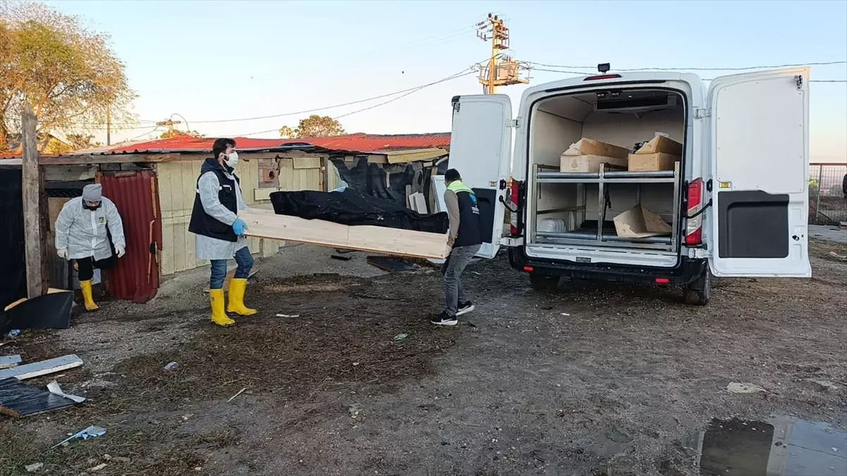 Tekirdağ'da Yangında Bir Kadın Hayatını Kaybetti