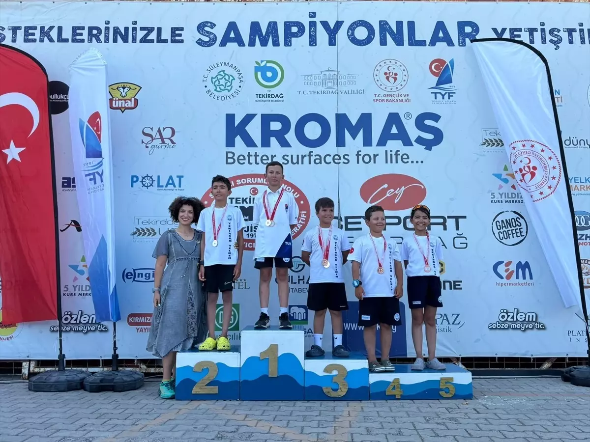 Tekirdağ'da 'Demokrasi ve Milli Birlik Yelken Yarışları' Tamamlandı