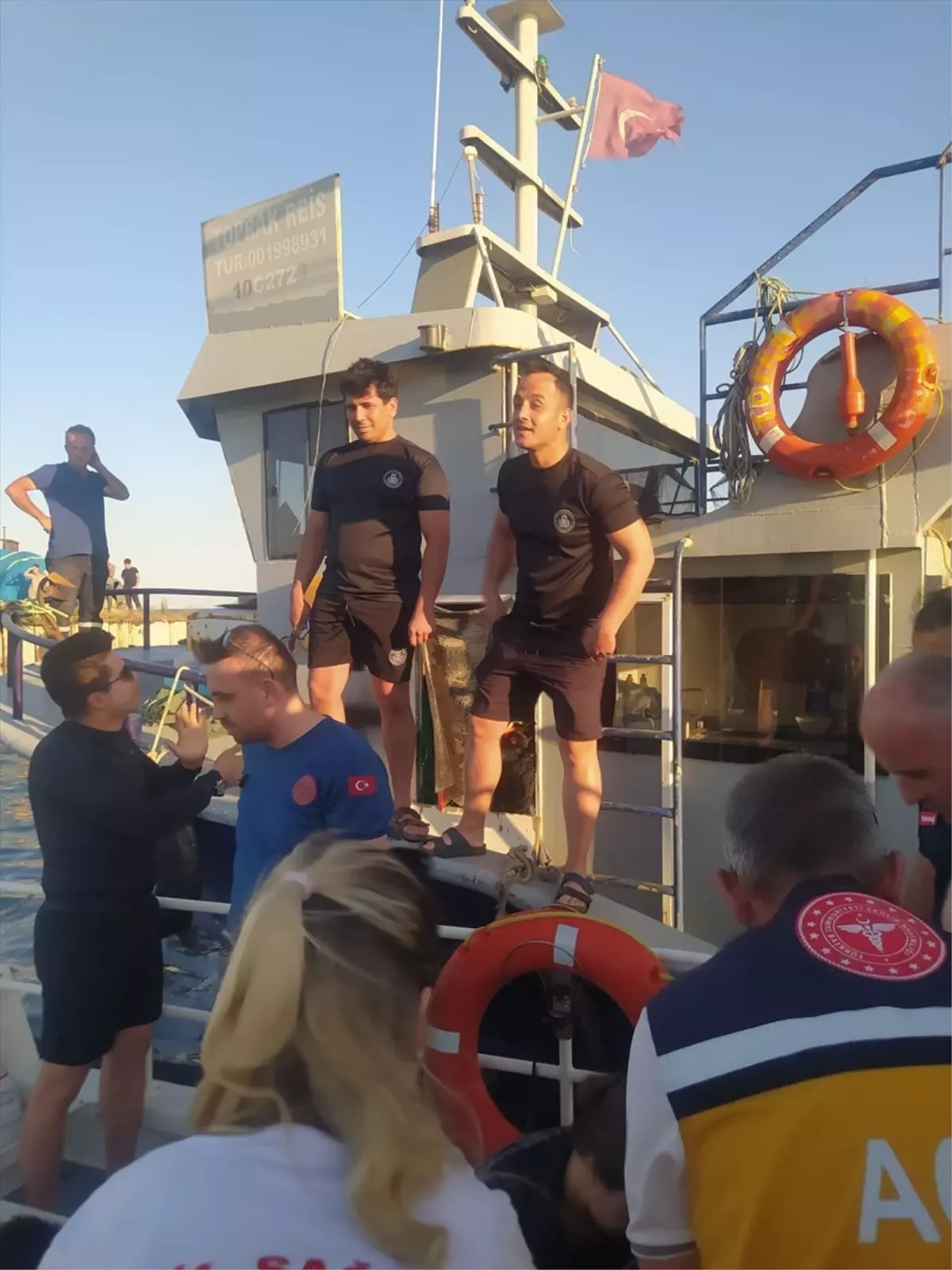 Tekirdağ'da Rüzgarın Kurbanı Olan 4 Kişi Kurtarıldı