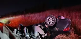 Tekirdağ'da Otomobil Devrildi: 3 Yaralı
