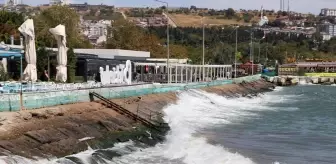 Poyraz Tekirdağ'da Deniz Ulaşımını Aksatıyor