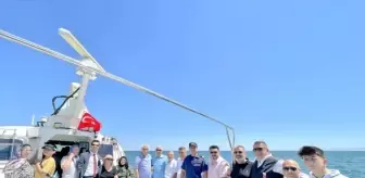 Tekirdağ'da gaziler ve şehit aileleri için tekne turu düzenlendi