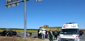 Tekirdağ'da Otomobil Çarpışması: 9 Yaralı