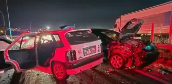 Çerkezköy'de Otomobil Kazası: 4 Yaralı