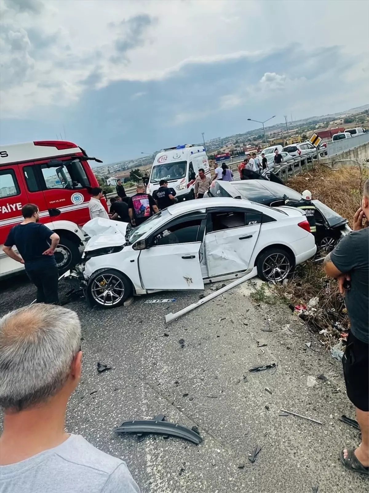 Tekirdağ'da Trafik Kazası: 3 Yaralı