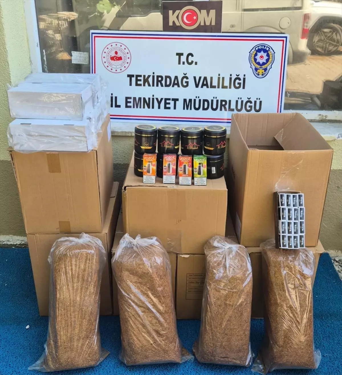 Tekirdağ'da Kaçakçılık Operasyonu: 2 Gözaltı