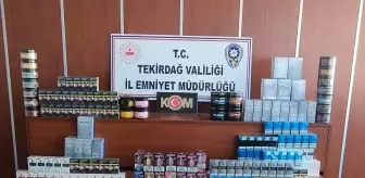 Tekirdağ'da Kaçakçılık Operasyonu: 2 Gözaltı