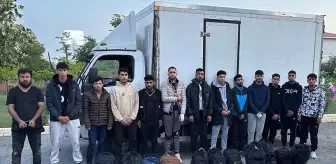 Tekirdağ'da 13 Düzensiz Göçmen Yakalandı