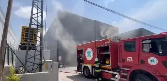 Çerkezköy'deki Kimya Fabrikasında Yangın!