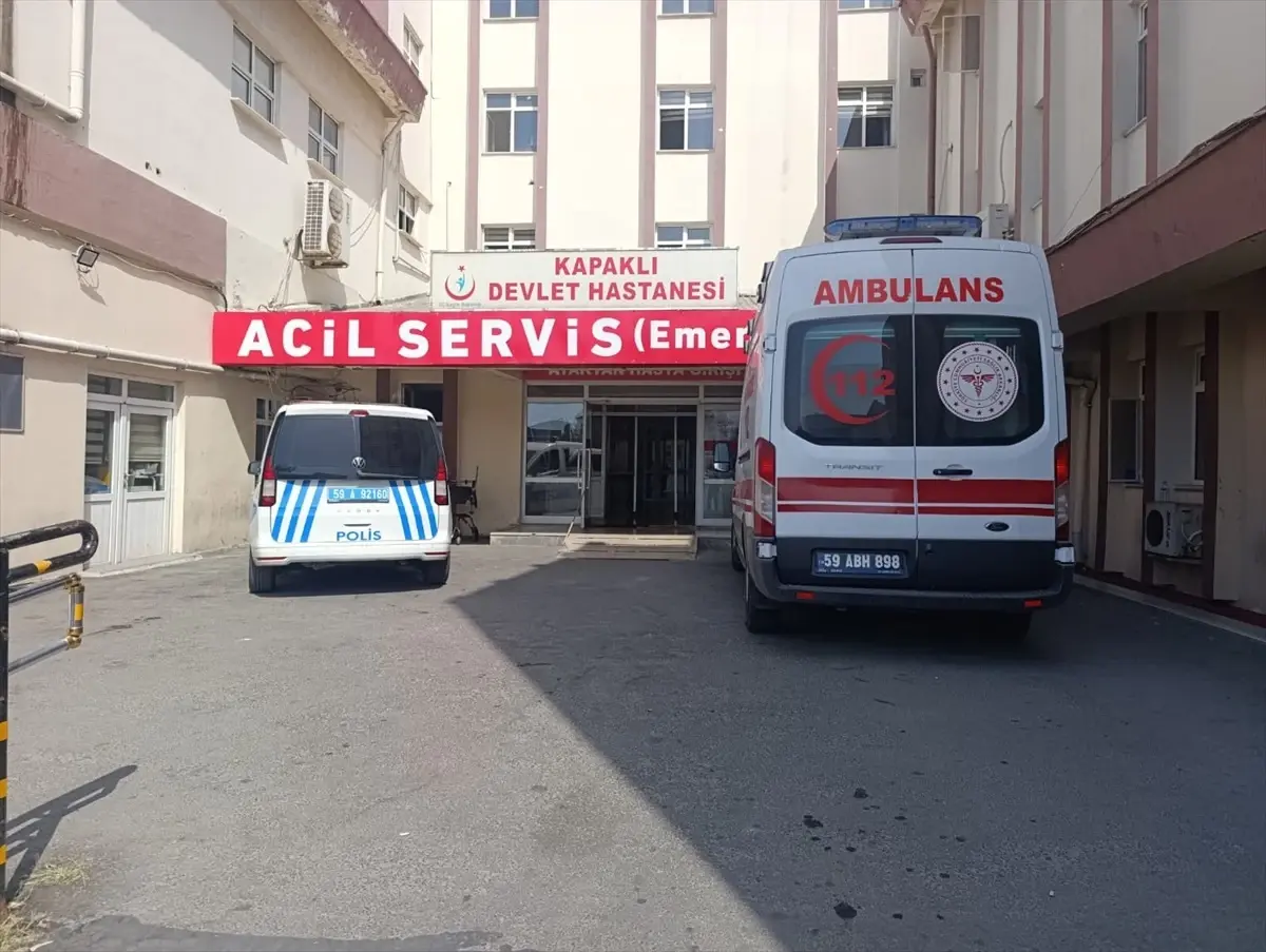 Kapaklı'da Baba, Kızının Erkek Arkadaşının Yumruklu Saldırısında Ağır Yaralandı