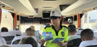 Tekirdağ'da Kurban Bayramı Öncesi Otobüs Denetimleri Yapıldı