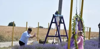 Çerkezköy'de Lavanta Bahçeleri Ziyaretçilerini Ağırlıyor