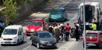 Çorlu'da Otomobil ve Motosiklet Çarpıştı: İki Yaralı