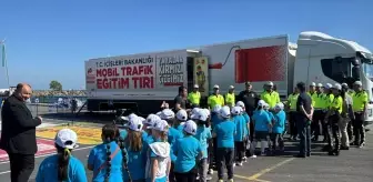 Tekirdağ'da Öğrencilere Trafik Eğitimleri Verildi