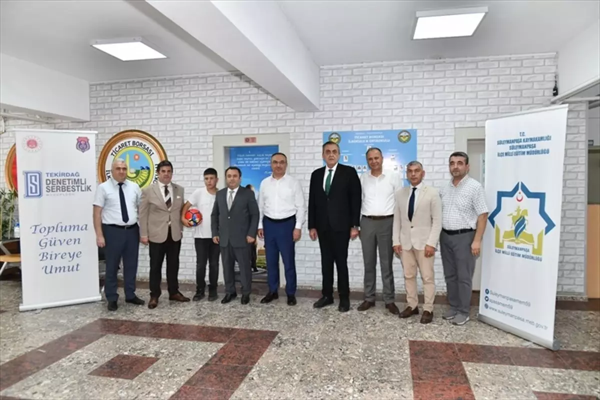 Tekirdağ'da Okul Kremasında Denetimli Serbestlik Yükümlüleri Görev Alıyor