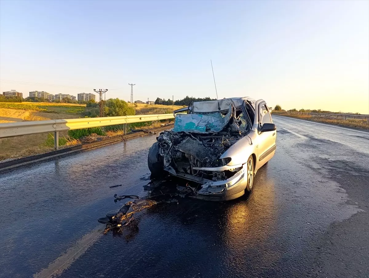 Çerkezköy'de Trafik Kazası: Bir Kişi Hayatını Kaybetti