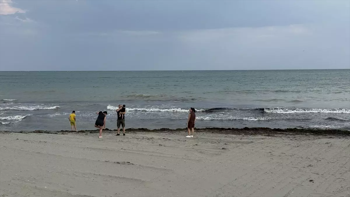 Tekirdağ'da Poyraz Nedeniyle Denize Girme Yasağı