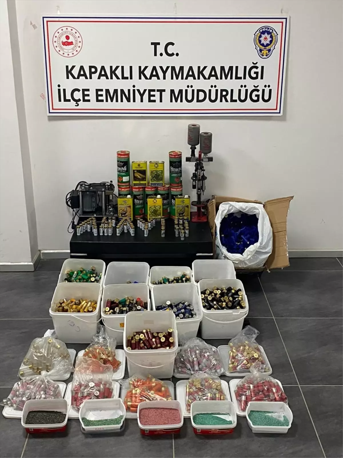 Tekirdağ'da Sosyal Medya Üzerinden Barut ve Av Fişeği Ticaretine Operasyon