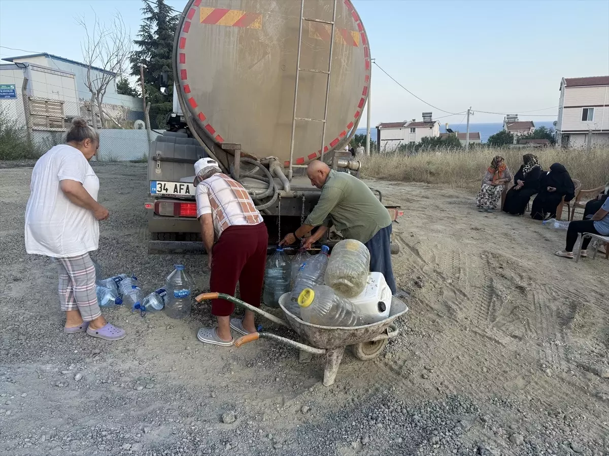 Tekirdağ'da Su Kesintileri Tepkilere Neden Oluyor
