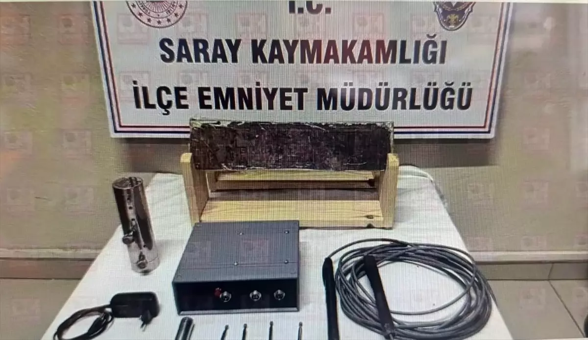 Tekirdağ'da Tarihi Eser Operasyonu: 2 Gözaltı