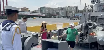 TCG Tekirdağ Gemisi Denizcilik ve Kabotaj Bayramı'nda Ziyarete Açıldı