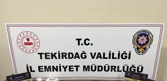 Tekirdağ'da Uyuşturucu Operasyonu: 3 Şüpheli Tutuklandı