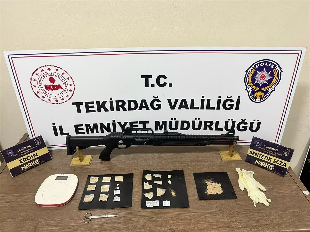 Tekirdağ'da Uyuşturucu Operasyonu: 7 Şüpheli Tutuklandı