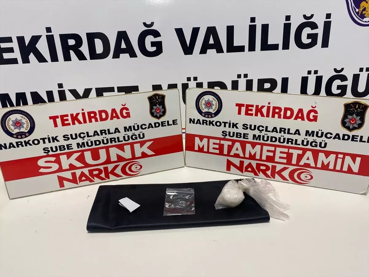 Tekirdağ'da Uyuşturucu Operasyonunda 6 Şüpheli Tutuklandı