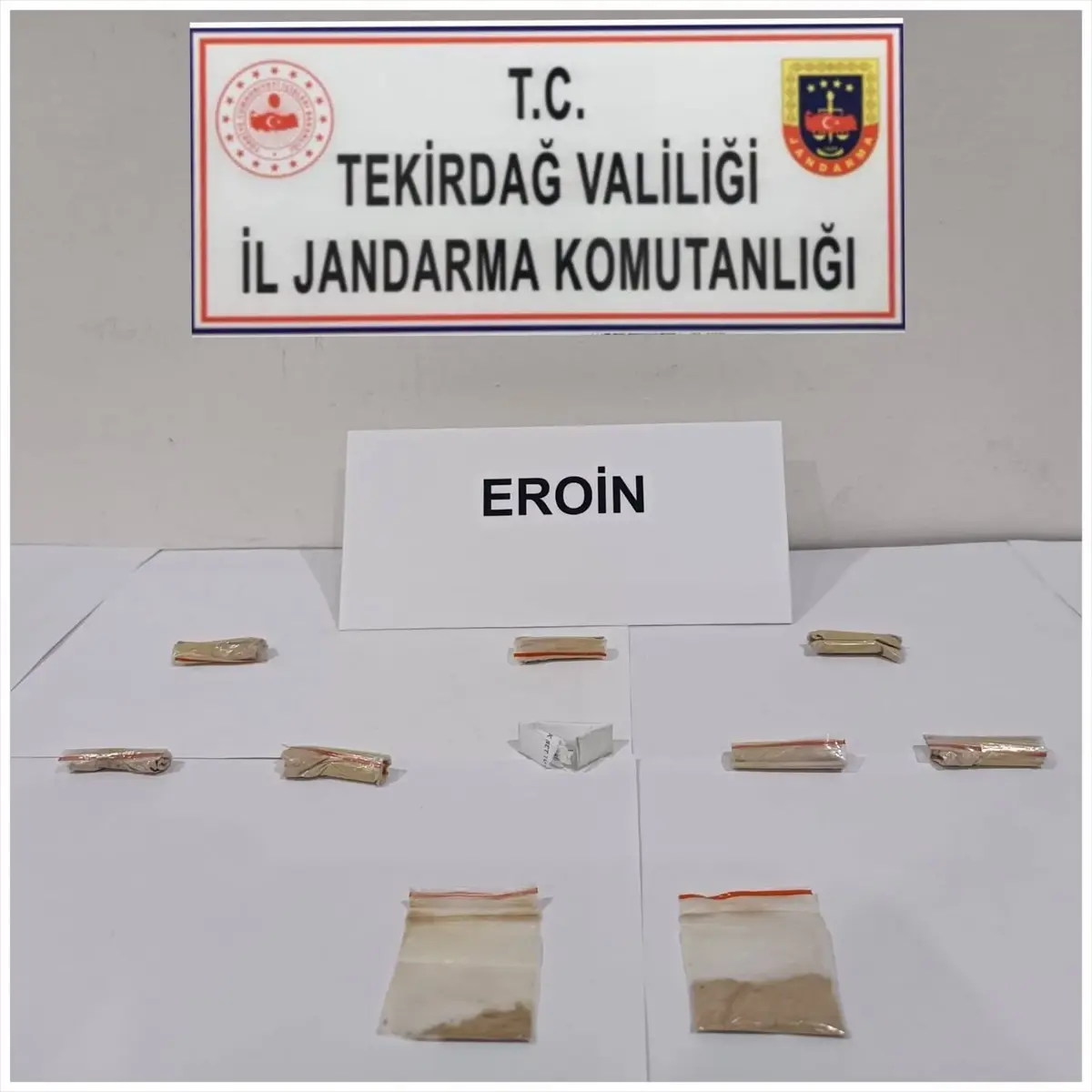 Tekirdağ'da Uyuşturucu Operasyonu: 6 Şüpheli Gözaltında