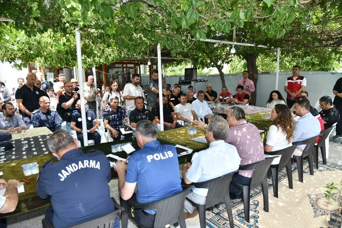 Tekirdağ'da Yangınla Mücadele Toplantısı