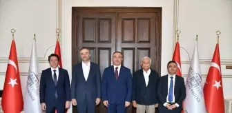 THY Genel Müdür Yardımcısı Ali Türk, Tekirdağ Valisi Soytürk'ü Ziyaret Etti