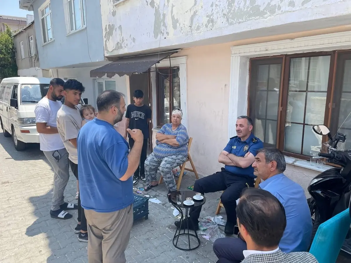Tekirdağ Emniyet Müdürü, Roman Vatandaşları Ziyaret Etti