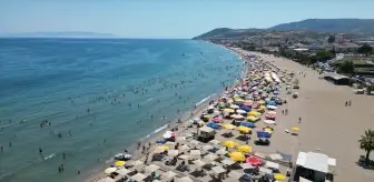 Tekirdağ Plajları Yaz Ayında Turistlerle Dolu