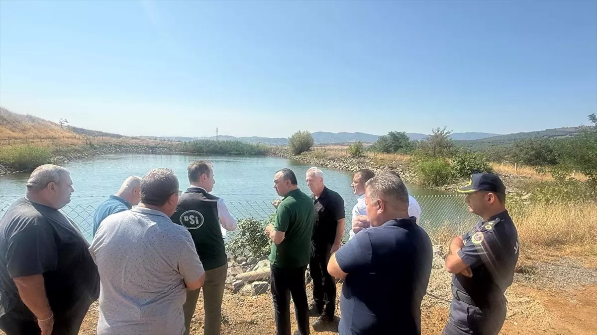 Vali Recep Soytürk Naip Barajı'nda İncelemelerde Bulundu