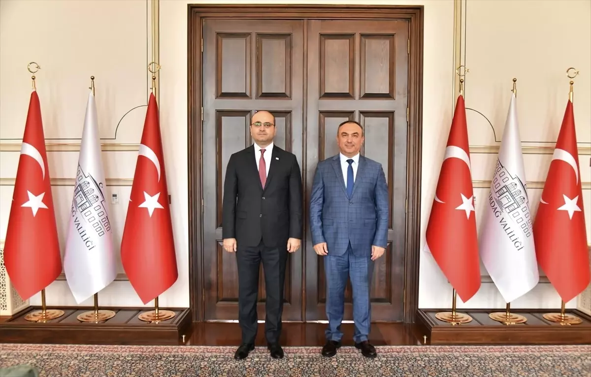 Gürcistan Başkonsolosu Jishkariani'den Tekirdağ Valisi Soytürk'e Ziyaret