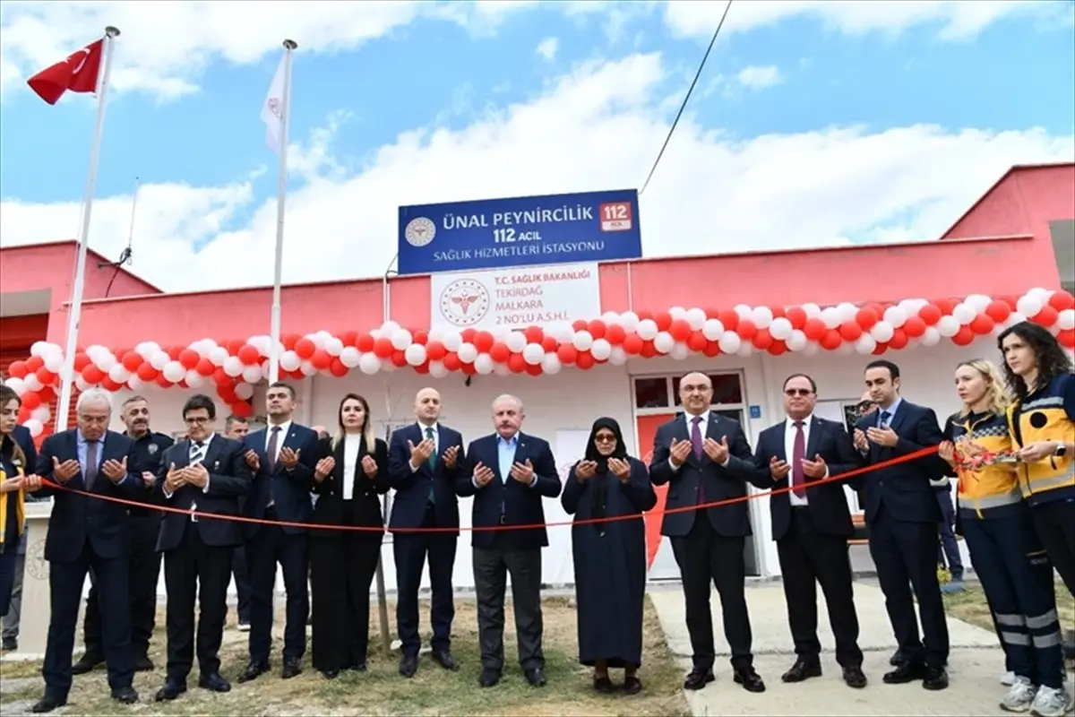Tekirdağ'da Sağlık ve Eğitim Tesislerinin Açılışı Gerçekleştirildi