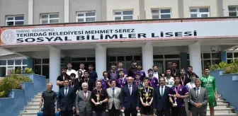 Vali Soytürk, Tekirdağ Belediyesi Lisesini Ziyaret Etti