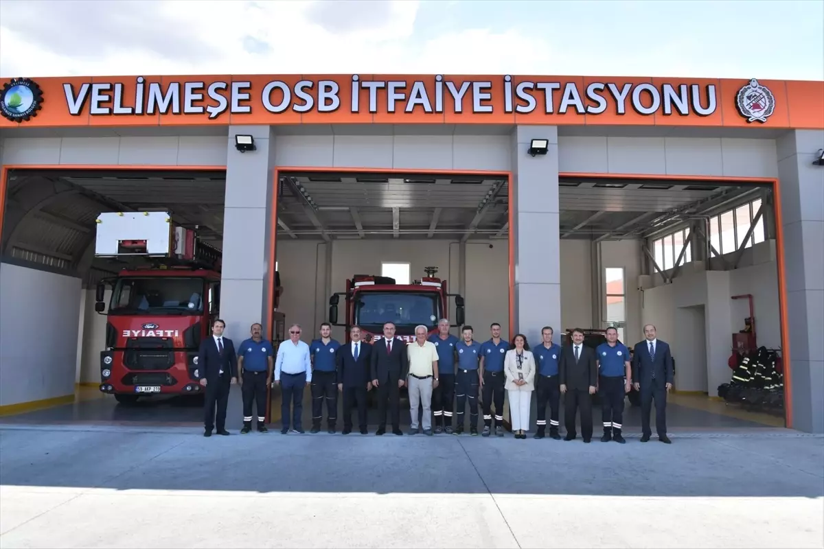 Tekirdağ Valisi Soytürk, İtfaiye İstasyonunu Ziyaret Etti