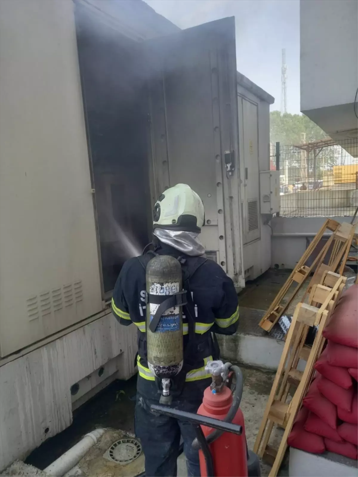 Samsun'da Trafo Yangını Kontrol Altına Alındı