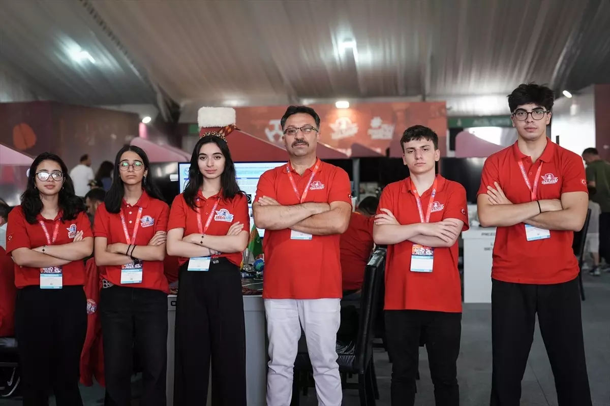 Türkmenistan Aşkabat Türk Anadolu Lisesi Takımı TEKNOFEST'te